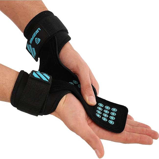 Накладки для подтягивания и тяги POWER STRAP LiveUp LP8703 2шт (Черный)