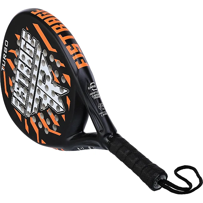 Ракетка для паділ-тенісу Padel FISTRAGE TURBO VL-4198 (Чорний-червоний)