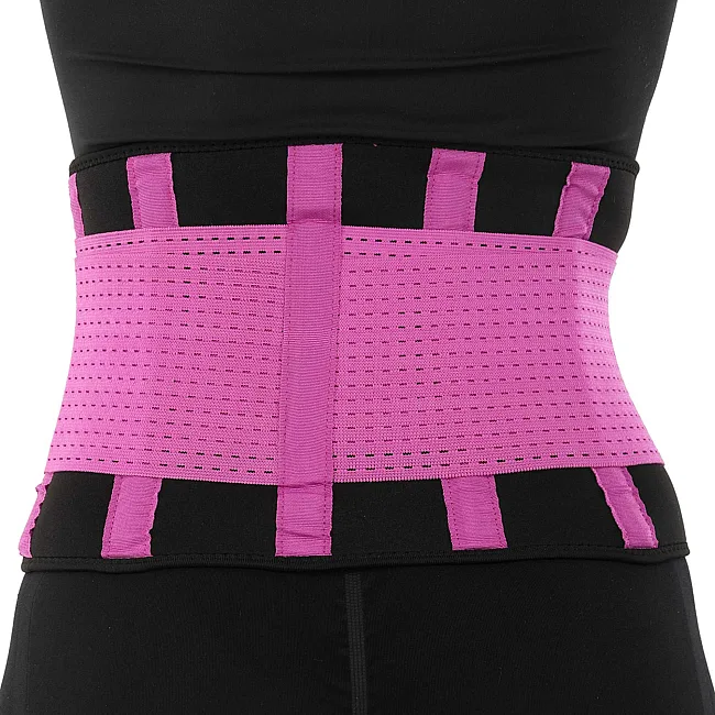 Пояс корсетный для спорта Экстрим Пауэр Белт (extreme power belt) Hot Shapers 6606-2 (Фиолетовый)