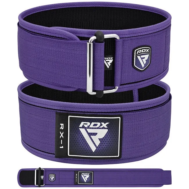 Пояс для тяжелой атлетики RDX RX1 Weightifting Belt Purple