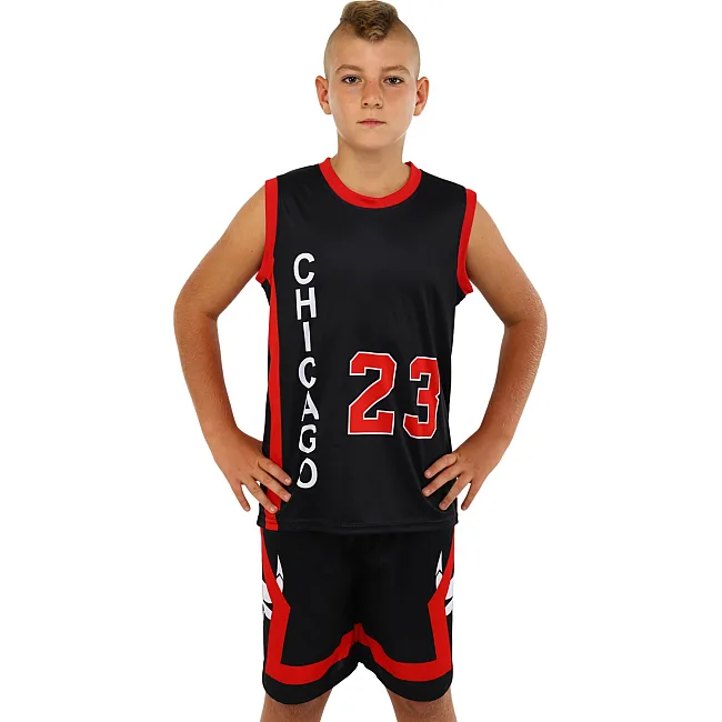 Детская баскетбольная форма NBA клуб Chicago 23 BA-3841