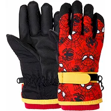 Перчатки лыжные детские зимние LUCKYLOONG C-2319 (Красный)