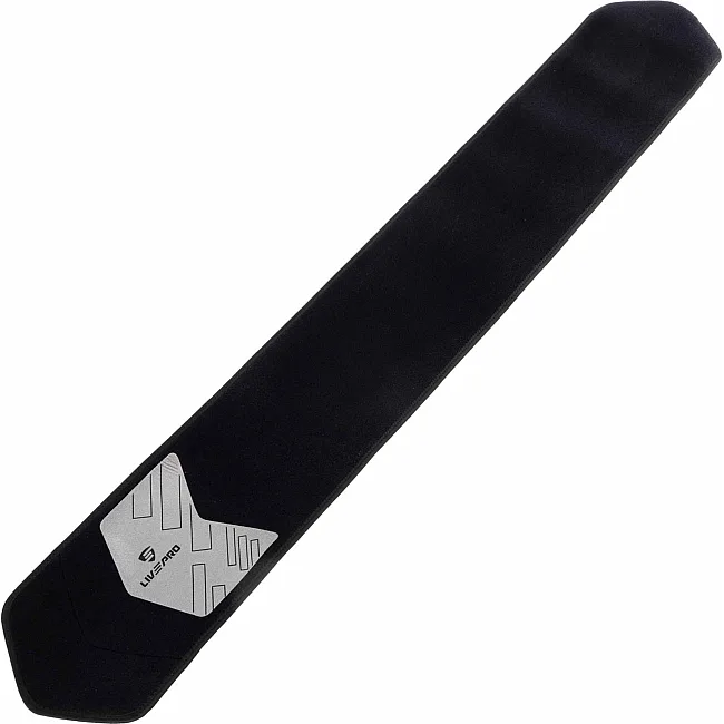 Пояс для тренажерного зала и похудения SWEAT WAIST TRIMMER LiveUp LP8718
 125x19,5x0,5см (Черный-серый)