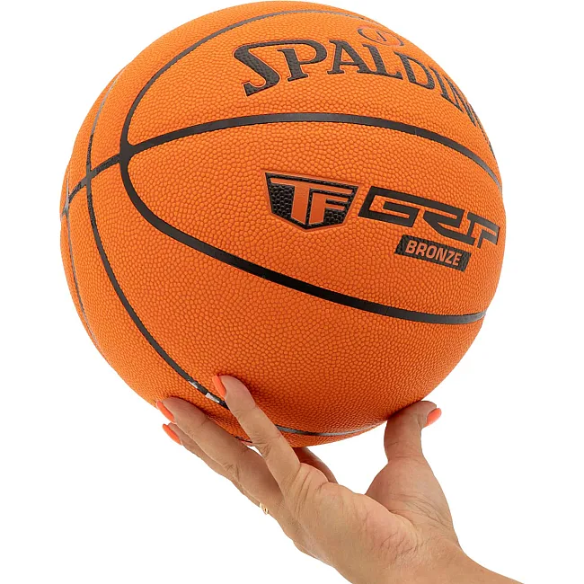 Баскетбольный мяч
 SPALDING TF BRONZE GRIP 77870YREV1
 7 (Оранжевый)