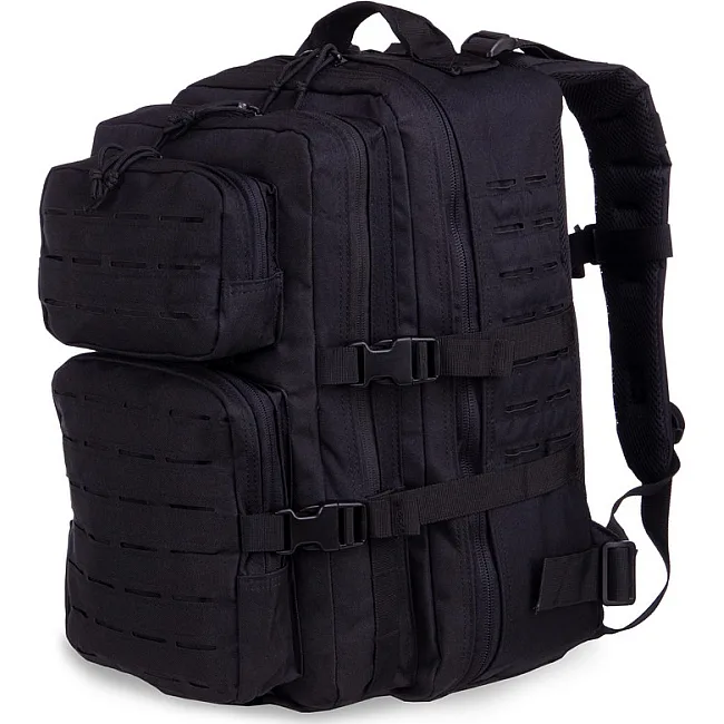 Штурмовий тактичний рюкзак
 SILVER KNIGHT LK2021
 43х25х14см 16л (Чорний)