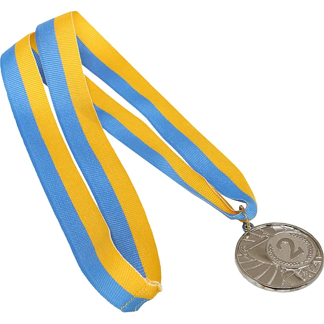 Медаль спортивная с лентой CUP SP-SPORT
 C-6208 ø5см (Бронзовый)