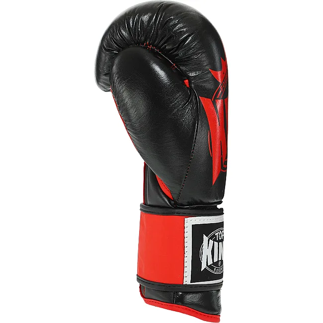 Перчатки для бокса


 кожаные TOP KING
 TK0363 12-14унций (Черный-синий)