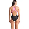 Купальник закрытый для женщин Arena GRAPHIC SWIMSUIT SWIM PRO BACK черный, розовый