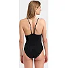 Купальник закритий для жінок Arena MESH PANELS SWIMSUIT CLOSED BA чорний