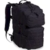 Штурмовой тактический рюкзак SILVER KNIGHT LK2021 43х25х14см 16л (Черный)