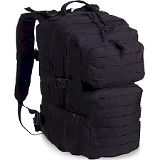 Штурмовой тактический рюкзак SILVER KNIGHT LK2021 43х25х14см 16л (Черный)