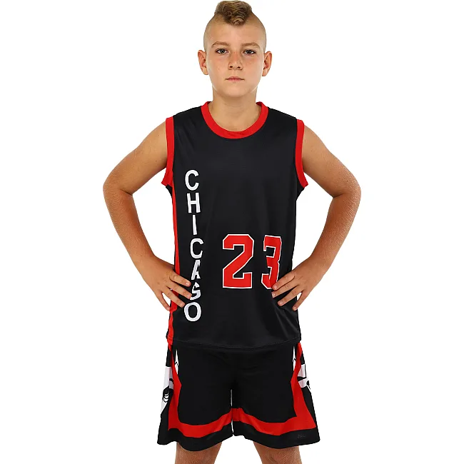 Детская баскетбольная форма NBA клуб Chicago 23 BA-3841