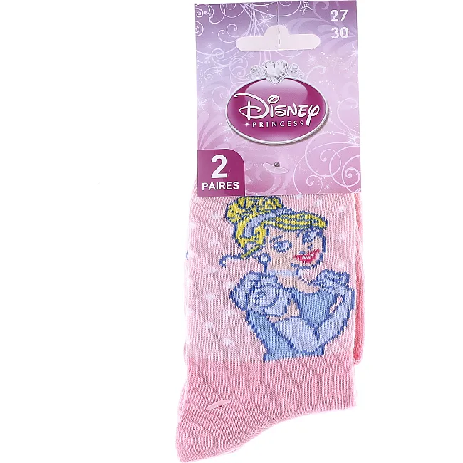 Носки PRINCESS BLANCHE NEIGE/CENDRILLON 2P арт 83891420-1