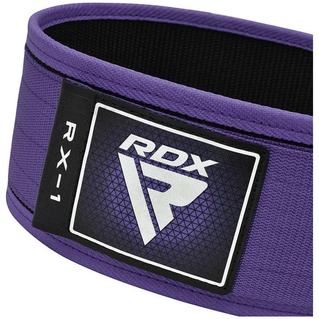 Пояс для тяжелой атлетики RDX RX1 Weightifting Belt Purple