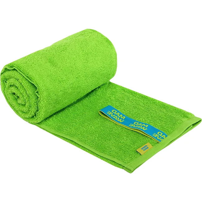 Спортивное полотенце
 из микрофибры MADWAVE
 COTTON SOFT TERRY M0762012 140 см
х70см (Зеленый)