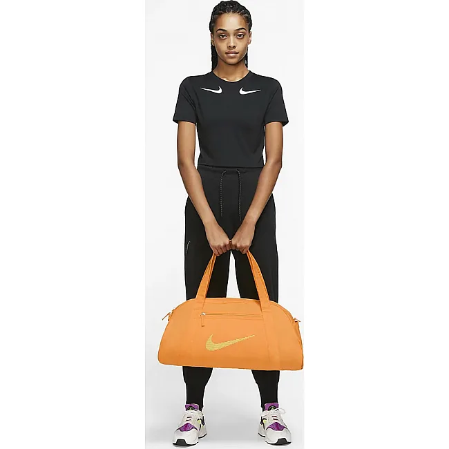Жіноча спортивна сумка Nike NK GYM CLUB BAG - SP23 24L помаранчевий 33х51х23 см