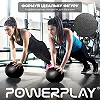 М'яч для пилатеса, йоги и реабилитации PowerPlay PP_4415 Body Shape Ball 22 см Черный