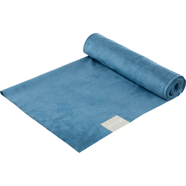 Полотенце-коврик для йоги нескользящий BLOOM SPORTS TOWEL LB7090 (Синий)