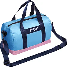 Спортивная сумка SPORT SP-SPORT LLW7103 (Голубой-розовый)