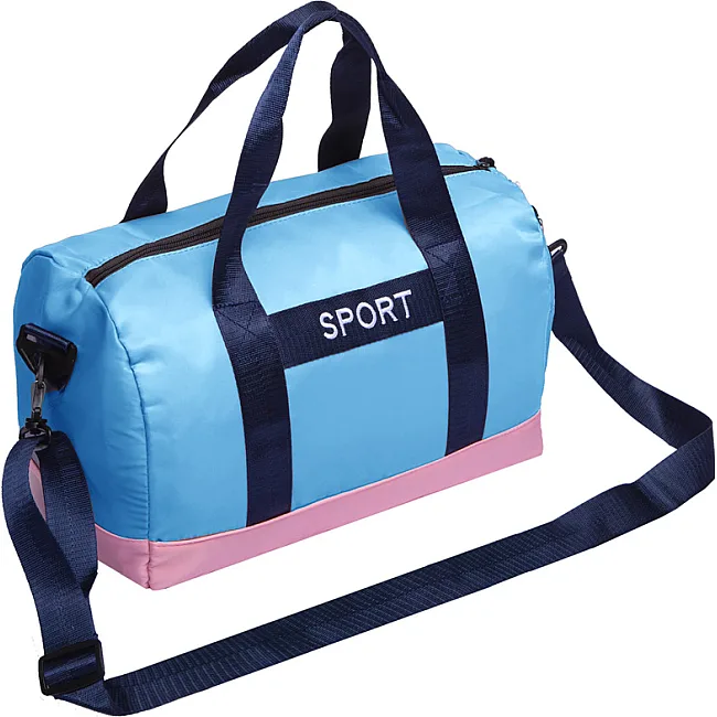 Спортивная сумка SPORT SP-SPORT LLW7103 (Голубой-розовый)