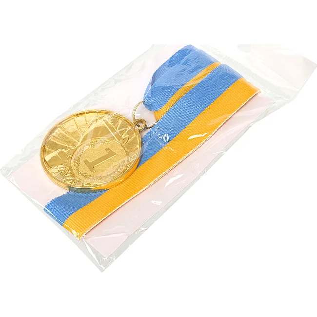Медаль спортивная с лентой CUP SP-SPORT
 C-6208 ø5см (Бронзовый)
