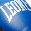 Боксерские перчатки Leone GN383 THUNDER Blue (капу в комплекте)