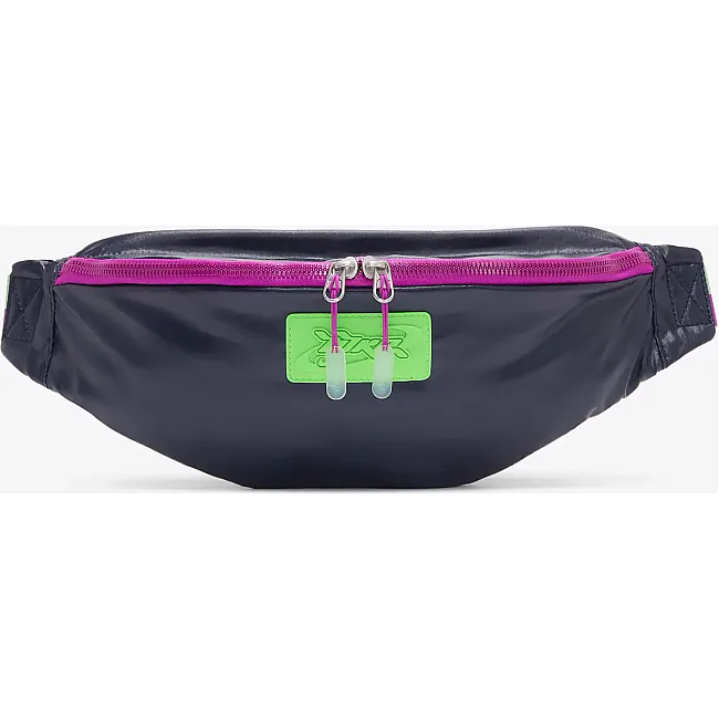 Сумка на пояс Nike NK HERITAGE WAISTPACK - FSTVL фіолетовий, салатовий 10 x 41 x 15 см