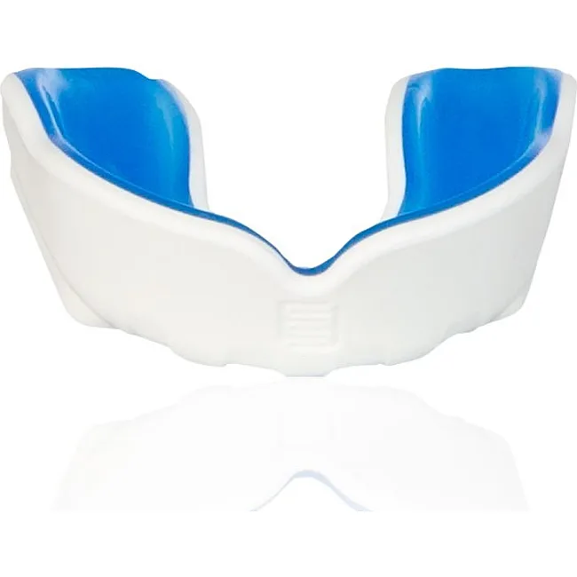 Капа для бокса MAKURA Ignis взрослая (возраст 11+) White/Blue (art.6017514033)