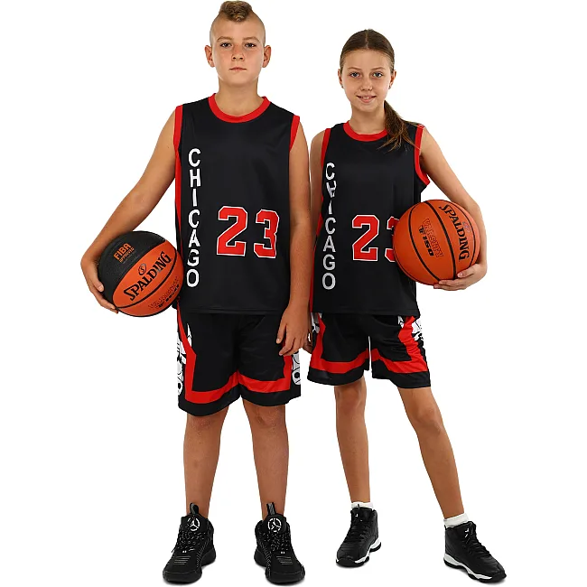 Детская баскетбольная форма NBA клуб Chicago 23 BA-3841