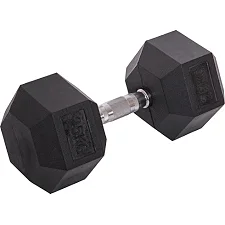 Гантель шестигранний гексагональний ZELART TA-2679-25 1шт 25кг