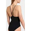 Купальник закритий для жінок Arena MESH PANELS SWIMSUIT CLOSED BA чорний