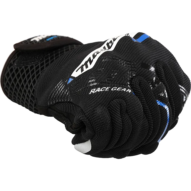 Мотоперчатки MADBIKE MAD-62 (Черный-синий)