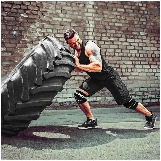 Бинты на колени RDX K2 GYM Knee Wrap Black