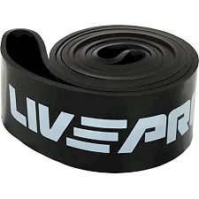 Резина петля для подтягиваний LiveUp SUPER BAND LP8410-XL 39-77кг (Черный)