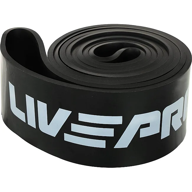 Резина петля для подтягиваний LiveUp SUPER BAND LP8410-XL 39-77кг (Черный)