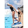 Купальник закритий для жінок Arena MESH PANELS SWIMSUIT CLOSED BA чорний
