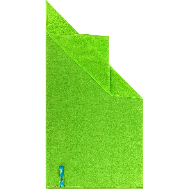 Спортивное полотенце
 из микрофибры MADWAVE
 COTTON SOFT TERRY M0762012 140 см
х70см (Зеленый)