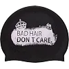 Шапочка для бассейна
 силиконовая для взрослых MADWAVE
 DON'T CARE M055717 (Черный)