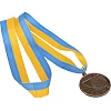 Медаль спортивная с лентой CUP SP-SPORT
 C-6208 ø5см (Бронзовый)
