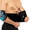 Пояс для тренажерного зала и похудения SWEAT WAIST TRIMMER LiveUp LP8718
 125x19,5x0,5см (Черный-серый)