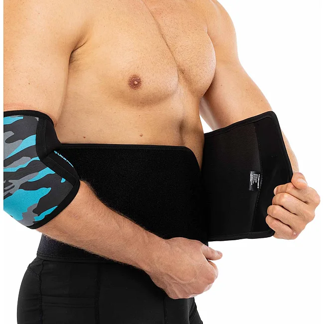 Пояс для тренажерного зала и похудения SWEAT WAIST TRIMMER LiveUp LP8718
 125x19,5x0,5см (Черный-серый)