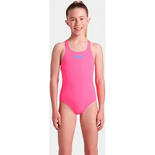 Купальник закрытый для девочек Arena TEAM SWIMSUIT SWIM PRO SOLID розовый