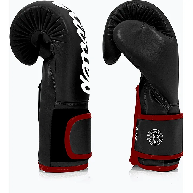 Боксерские перчатки Fairtex BGV14 Black (бинты в комплекте)