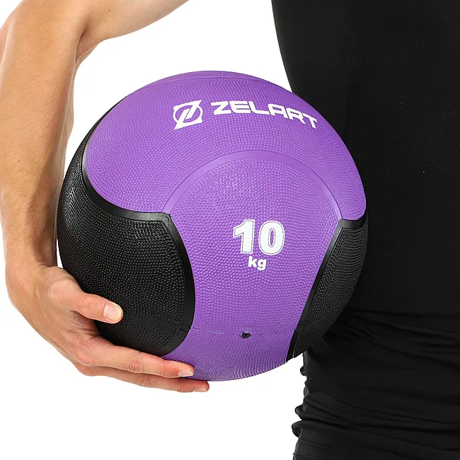 Медбол мяч медицинский
 ZELART
 FI-5121-10 10кг