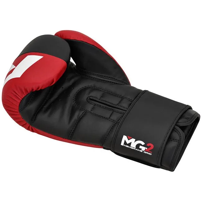 Боксерські рукавиці RDX REX F4 RED/BLACK (капа в комплекті)