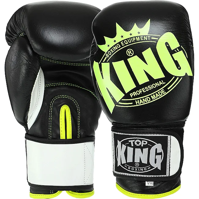 Перчатки для бокса


 кожаные TOP KING
 TK0363 12-14унций (Черный-синий)