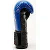 Боксерские перчатки Leone GN383 THUNDER Blue (капу в комплекте)