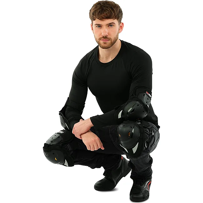 Комплект мотозащиты наколенники и налокотники PRO-BIKER P32-2