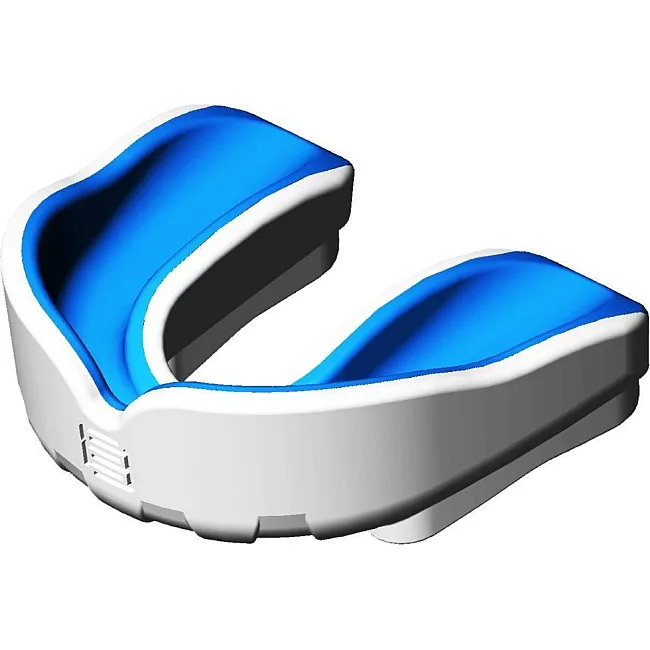 Капа для бокса MAKURA Ignis взрослая (возраст 11+) White/Blue (art.6017514033)