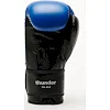 Боксерские перчатки Leone GN383 THUNDER Blue (капу в комплекте)